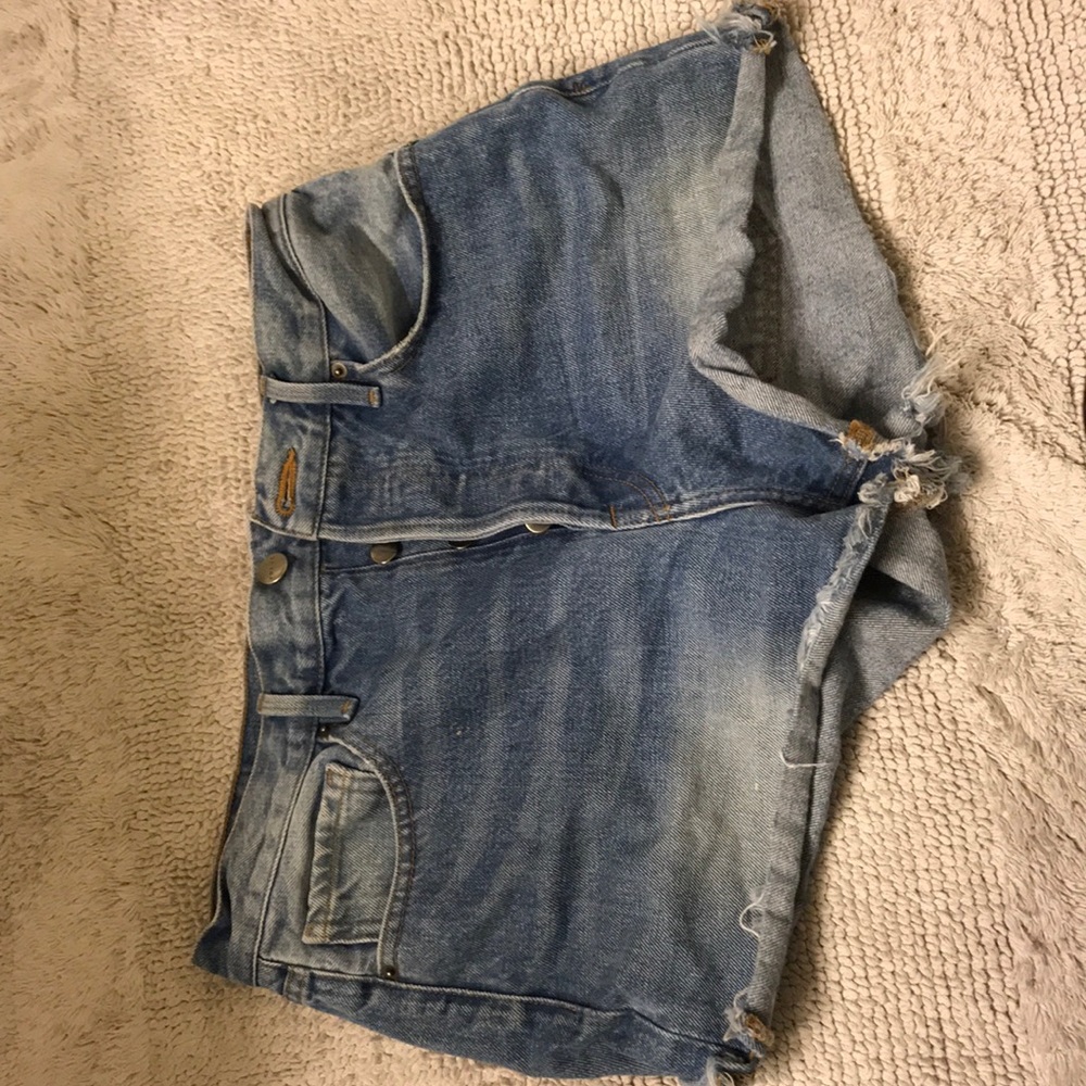 High waisted shorts
